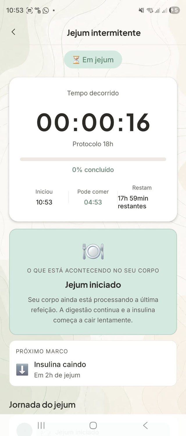 Cronômetro de jejum